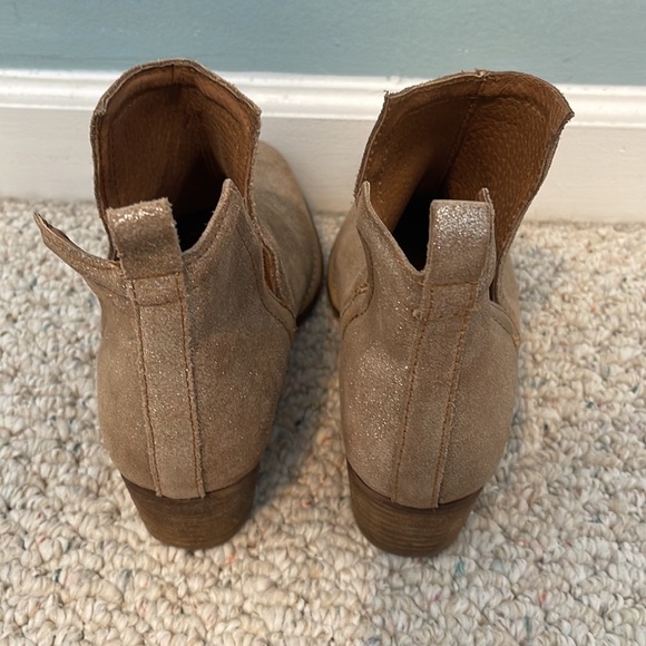 Diba True Stop Golden Metallic Leather Bootie size 8 - Picture 5 of 10